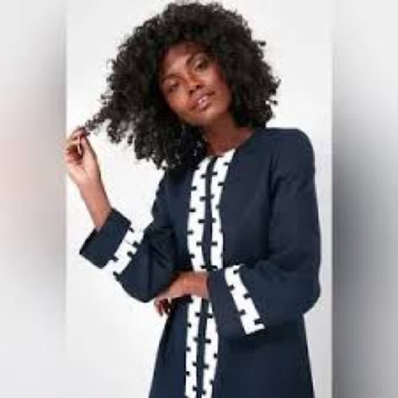 Tuckernuck,Atlantic-Pacific Navy Dress,”Let Compliments Begin”,Size M - Picture 11 of 11